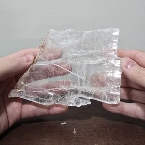 Selenite Crystal Slab